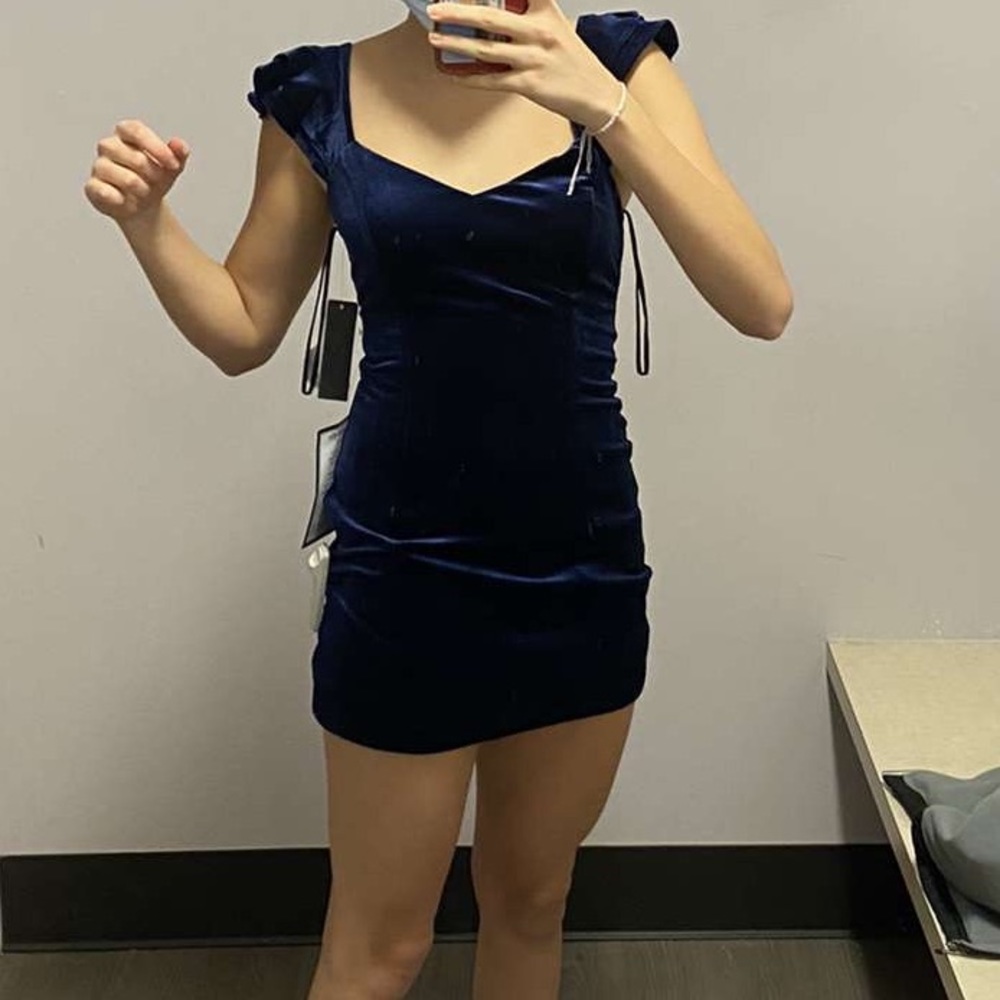 city studio navy dress